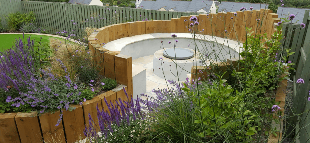landscaped garden Plymouth