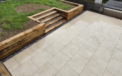 From Tired & Uneven To A Stunning Outdoor Living Space